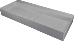 Graniit Kraanikauss Deante Blur, 80x40 cm, CQB_SU8S, Metallic grey