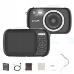 Digikaamera Digikaamera sjcam zv100 lastele noortele 5k / 4k veebikaamera 80mpx