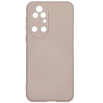 Evelatus Huawei P50 Nano silikoon&uuml;mbris pehme puutega TPU beež