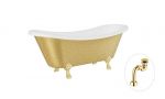 Vann Besco Amelia Glam 190, Gold+Gold, sifooniga Klik-klak Gold