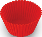 Silikoonist koogivormid Silikomart Pirottini, punane, 6 tk.