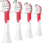 Elektrilise hambaharja otsik InnoGear laste elektrilise hambaharja otsikud, &uuml;hilduvad Philips Sonicare 'iga, 4 tk.