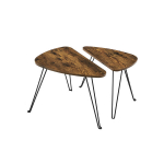 Pesalaudade komplekt, 60x38x47.5 cm, must