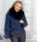 Denim jakk lambanahaga DENIM DIVA Agrafka