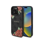 Guess GUHMP16LP4ROPEMCK iPhone 16 Pro 6.3' must k&otilde;va &uuml;mbris 4G lillemustriga, MagSafe