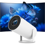 4K WiFi6 BT miniprojektor 180&deg; p&ouml;&ouml;rdega
