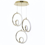 Rippuv Laelamp Toolight Lhj095-3Cp Gold 20,5X20,5X195Cm