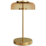 LED-laualamp, l&auml;bim&otilde;&otilde;duga 23 cm, k&otilde;rgus 40 cm, kuldne.