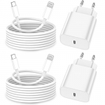 iPhone'iga &uuml;hilduv USB-C - Lightning kaabel, 2 m, 2 tk.