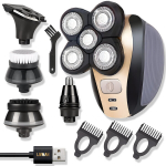 5in1 meeste elektriline pardel ja n&auml;ohoolduskomplekt LIVMAN LK-1800 koos erinevate otsikutega