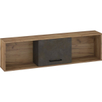 Riputatav riiul Meblocross Boss Bos-16 1D, pruun/hall