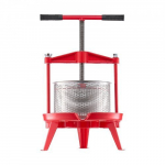 Puuvilja- ja veinipress, 9L roostevabast terasest manuaalne mahlapress, 40.5x70.5 cm