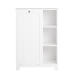 Vannitoa kapp 60x37x86cm., valge/h&otilde;bedane