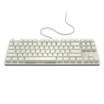 Nubi NK87 White &ndash; Mehaaniline m&auml;nguklaviatuur [ANSI US]