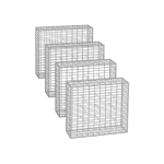 4 gabiooni komplekt 100x90x30cm, h&otilde;bedane