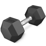 Terasest hantel HEX 1 X 12,5 kg &mdash; universaalne lahendus j&otilde;utreeninguks