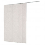 Paneelkardinad, 218x243 cm, helehall, pimendav, pol&uuml;ester