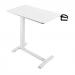 Reguleeritava k&otilde;rgusega laud, 70x40x64.5-102.8 cm, Valge