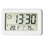 Elektrooniline kell temperatuuri ja niiskuse n&auml;itudega, 1 tk.