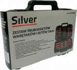 Kruvikeerajate, t&auml;ppiskruvikeerajate ja otsikute komplekt, 58 tk.