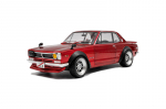 Diecast mudel Solido S1813002 Nissan Skyline C10 Hakosuka Solido Works Red Metallic 1970 1/18