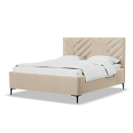 Voodi Bambine S-Line 120x200 cm, &uuml;lest&otilde;stetav p&otilde;hi, kangas Cloud 03 beež