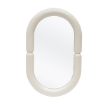 POSTER Seinapeegel, valge &ndash; modernne raamiga peegel 50&times;80 cm