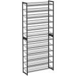 Regał na Buty LMR12BV1 &ndash; K&otilde;rge Metallist Kingariiul, Must, 223 cm