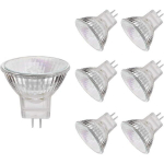 Haloogeenlambipirnid, 20W 12V MR11 GU4, 6 tk