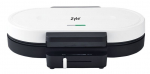 Topelt vahvliraud Zyle ZY313W, valge, 1300 W