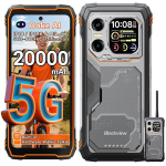 Telefon Blackview XPLORE 1 Walkie Talkie 5G 6.78" 36GB+256GB/2TB 64MP+50MP Android 15 NFC/Gemini AI/OTG/GPS/FM - Oranž