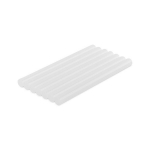 Bradas 7x100 mm kuumliimi pulgad, valged (7 tk)