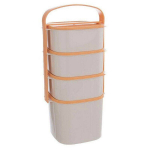 S&ouml;&ouml;gikauss plastikust 4-korruseline 2 l 3x115 l