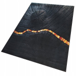 Vaip Black-Gold 11, 60x100 cm