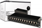 RJ45 12-portine CAT6 STP jaotuspaneel 10'