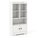 Laste riiul 60x29,5x120cm, valge