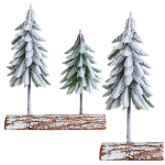 J&otilde;ulukaunistus Kuuseke t&uuml;vel, 34 x 28 cm