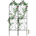 2 tk. metallist aiaredelit ronitaimedele &ndash; 38 &times; 152 cm