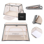Kidnort Bleke Unique beige Laste reisi voodi