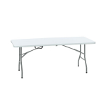 Kokkupandav aialaud, 180 x 70 x 74 cm, valge