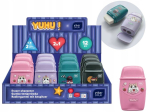 Kustutuskumm-kaabits "yuhu" Interdruk, 1 tk, v&auml;rvide segu
