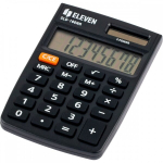 Taskukalkulaator Eleven Sld-100nr, 8-kohaline Lcd, p&auml;ikeseenergia