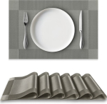 Lauamattide komplekt, plast, 30x45 cm, 6 tk