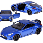 Sportauto Toyota GR86 heli- ja valgusefektidega, sinine