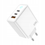 Jellico Eu20 Gan 65w: kiire 3-pordiline Usb-c/usb-a laadija