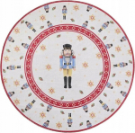 Villeroy & Boch Toy's Delight piiratud v&auml;ljaanne kreemipunane &uuml;mmargune vaip 160x160