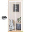 Went magnetiline s&auml;&auml;sev&otilde;rk uksele 90 &times; 220 cm, valge