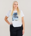 Zabaione naiste T-s&auml;rk TH44ORA TS*01, valge/sinine 4068696438671