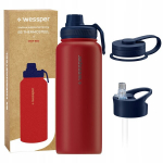 Wessper B3 THERMOSTEEL 1000 ml suur termosjookide pudel