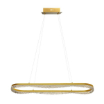 Rippvalgusti PRECIOSA 45W LED &ndash; elegantne kuldne valgustus kaasaegsetesse interj&ouml;&ouml;ridesse